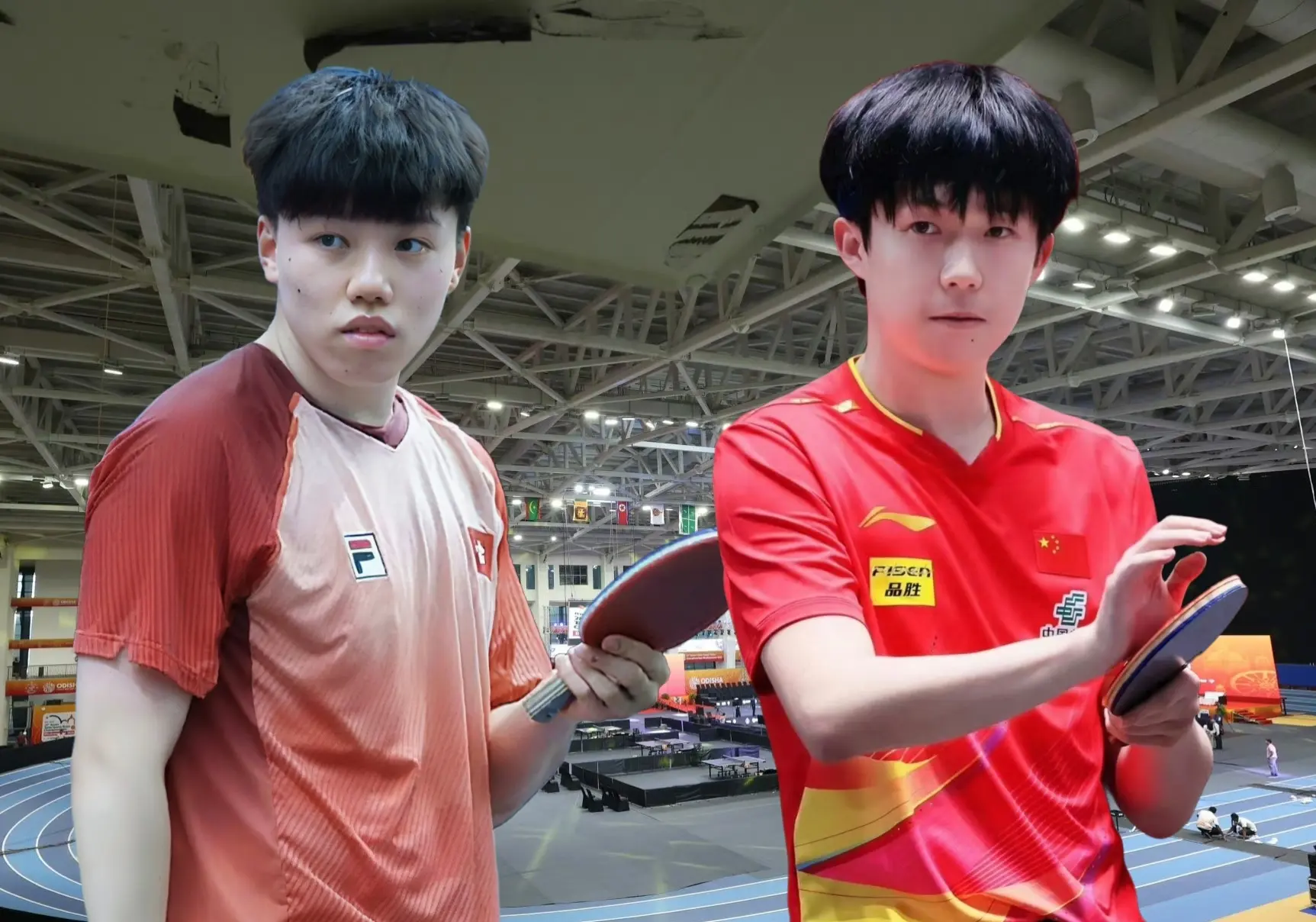 向鹏周启豪, 与日本队男 向鹏周启豪, 与日本队男